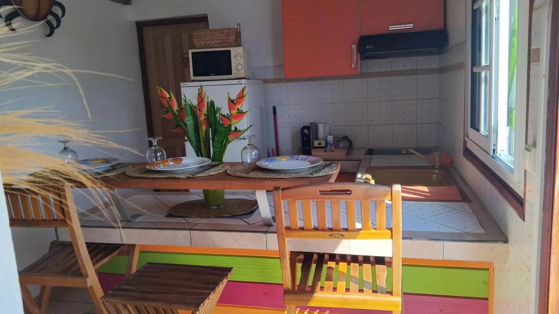 Appartement Elegant Avec Jacuzzi A Bouillante 40M² 0*,